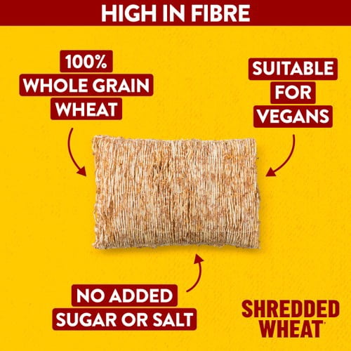 Shredded Wheat Original Cereal 24 Biscuits 540g, British Import (Pack of 3)
