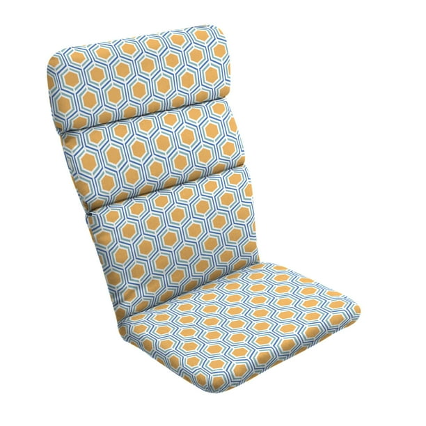 Arden Selections 45.5" x 20" Yellow Adirondack Chair Cushion Walmart