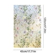 thumbnail image 3 of EGNMCR Floral Patterned Secrecy Window Film Combines Sun And Light Shading Functions electrostatic adsorption Decorative Glass Sticker For Home Office Bathroom Plastics Window Cling, 3 of 6