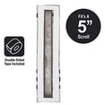 thumbnail image 3 of A&S Mezuzot Stainless Steel Mezuzah Case Hammered with Ring Design Judaica Door Mezuza for 4 Inches Parchment Scroll Home Blessing Doorpost (Black, 6 inch), 3 of 4