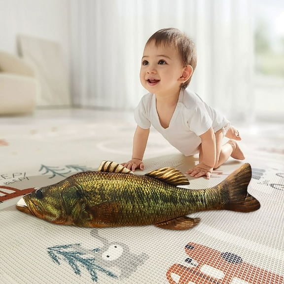 Viflosae Toys for 3-5 Year Olds Christmas Gifts for Girls 8-12 Simulation Fish Doll Plushs Toy Sleep Pillow Aquarium Doll Doll Stocking Stuffers for Her Gifts Under 10