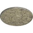 thumbnail image 3 of 33"OD x 1 3/4"P Versailles Ceiling Medallion (Fits Canopies up to 3 1/4"), Hand-Painted Castle Stone Crackle, 3 of 6