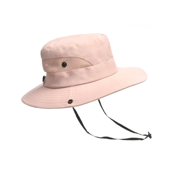 Sonducket Sombreros para el sol Niños Adultos Senderismo Sombrero de pescador Sombrero para viajes al aire libre Sombreros Rosa/Niños Sonducket AP009503-24B
