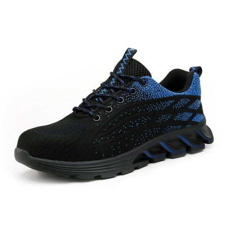 

Men‘s Anti-skid Wear-resistant Safety Work Sneaker Blue