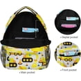 thumbnail image 4 of Travel Laptop Backpack Construction Vehicle Backpack for Preschool Elementary Middle High School, 4 of 7