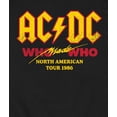 thumbnail image 3 of AC/DC - Who Made Who All Access - Men's Crew Fleece Sweatshirt, 3 of 5