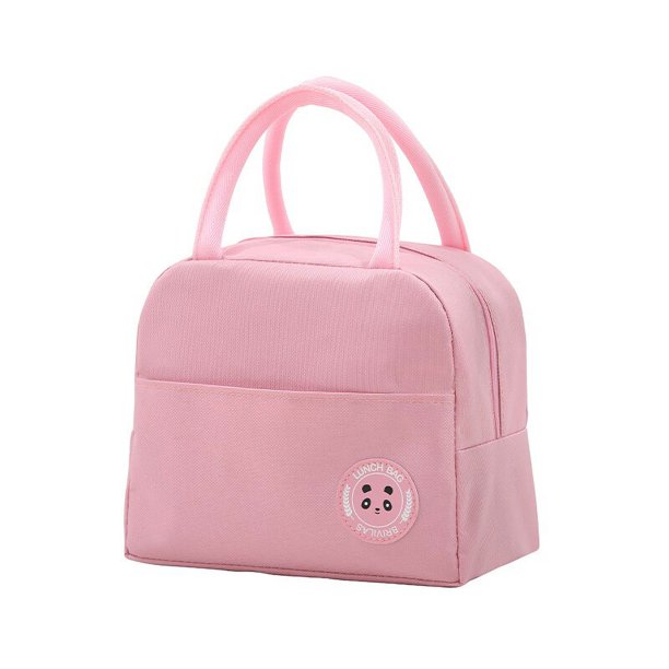 Bolsa de almuerzo aislada portátil de gran capacidad, bolso de mano impermeable a prueba de fugas, reutilizable, para viajes, trabajo y escuela, 1 unidad