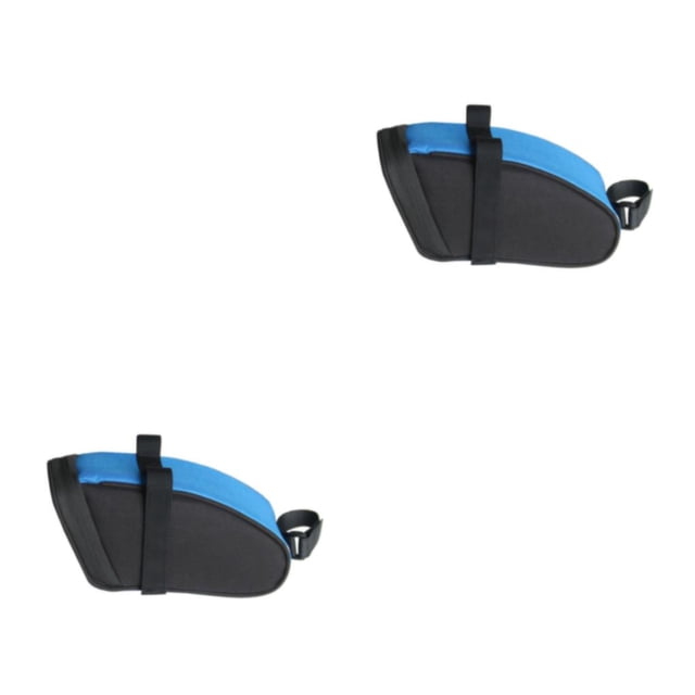 Advancent Bolsa impermeable para sillín de ciclismo para bicicletas: fácil de instalar y conveniente Bolsa impermeable para sillín de azul 18*9*9 2piezas