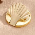 thumbnail image 4 of Dresser Knob Shell Shape Cabinet Drawer Handle Small Cupboard Pull Furniture Metal Pull, 4 of 9