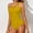 Gold, variant on Baqcunre Swimwears One Pieces, One Shoulder Swimsuit for Women Bathing Suits Modest Full Coverage Keyhole Swimwear Army Green L