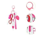 thumbnail image 6 of Almencla 6 Pieces Nurse Pen Set Party Favor Office Supplies Gift Retractable Ball Pen Pink, 6 of 8