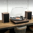 thumbnail image 6 of Victrola Montauk Bluetooth Turntable System with Bookshelf Speakers (Black), 6 of 9