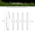 thumbnail image 3 of FlyFlise 5-Piece Lawn Mower Blade Set Includes 1 PCS Metal, 3 of 8