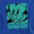 thumbnail image 2 of Animaniacs Pop Wakko Women's T Shirt, Royal, X-Large, 2 of 6
