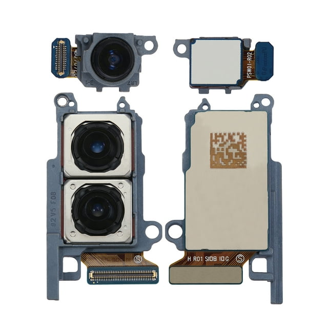 Appareil Photo Arrière de Remplacement (Grand Angle et Téléobjectif et Ultra Grand) Compatible avec Samsung Galaxy Note 20 5G (N981U) (Version Américaine)