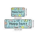 thumbnail image 3 of Easter Floor Mat Set of 2, Holiday Entryway Door Mat with Cartoon Rabbits, Non-Slip Low-Profile Indoor Mat for Kitchen, Bathroom, Porch, and Home Decor, 3 of 6