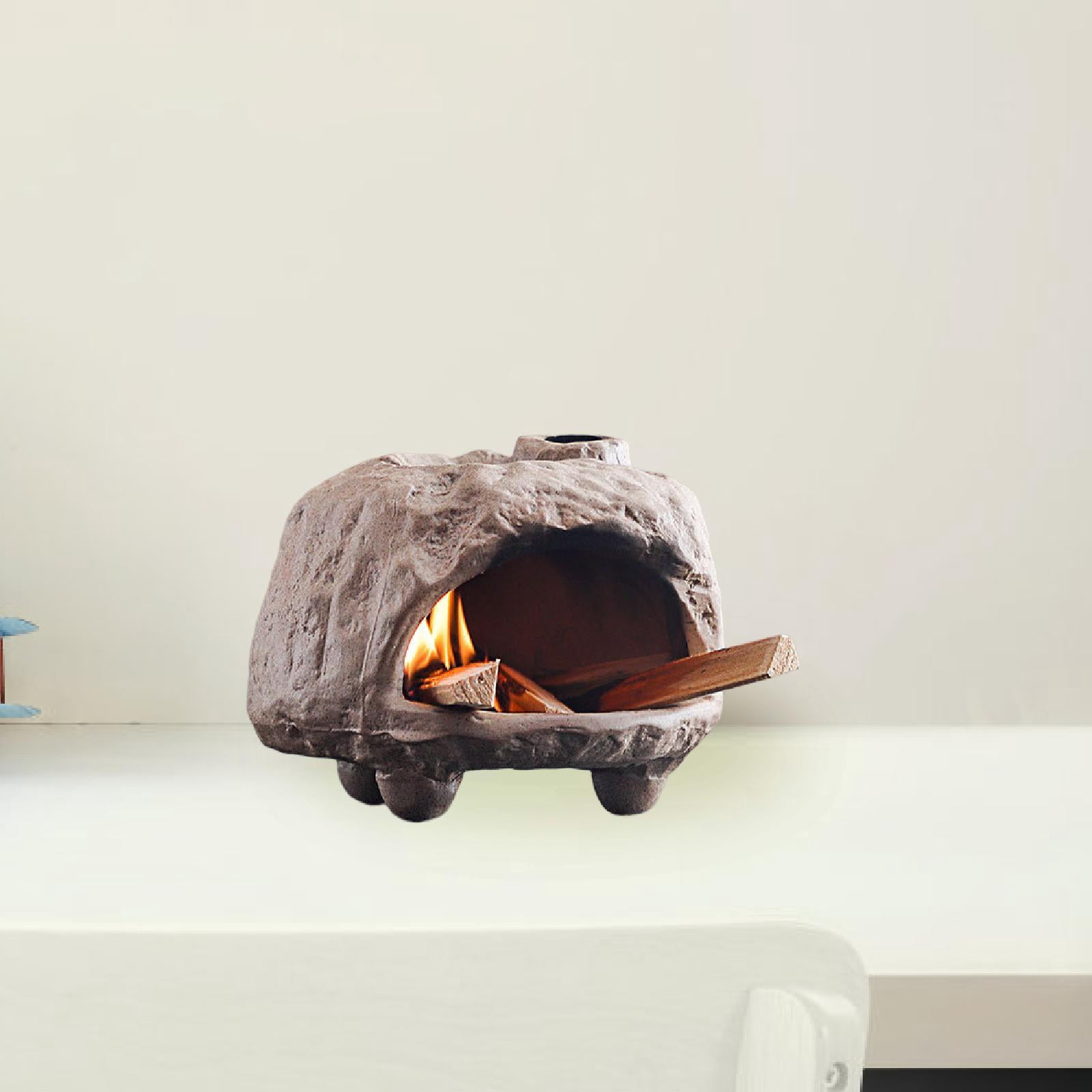 Incense Burner Palo Santo Holder Smudge Bowl Ceramic Material for Home Yoga Meditation Tabletop Use