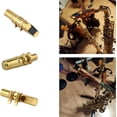 thumbnail image 4 of Boquilla para saxofón alto YToty Brass Metal Eb Alto Sax 5C, 4 of 8