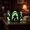 Black1, variant on Wooden Halloween Ghost Folding Screen Light, 3 Panel Gothic Arch Silhouette Lamp with Glow Green Backlight, Spooky Pumpkin Bat Tabletop Night Light for Home Shelf Party Decor 6 Inch