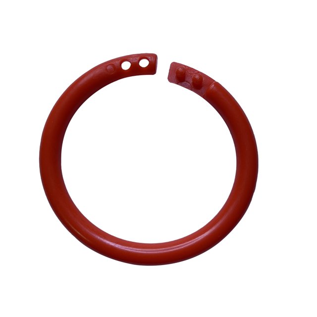Moyic 10 paquetes/lote solución de encuadernación Flexible-anillos de encuadernación de hojas sueltas de plástico para una fácil Type1 NO1