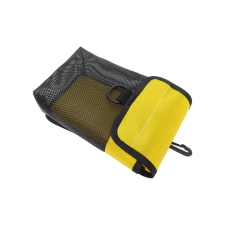 Diving Gear Storage Bag Nylon Utility Bag Mesh Pocket for Underwater Surfing Small Mesh