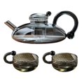 thumbnail image 2 of TidBay Glass Tea Pot with Removable Tea Brewer Filtration Heat Resistant Glass Teapot for Loose Leaf Tea Stove Microwave Safe BPA-Free Tea Infuser Pitcher, 2 of 8
