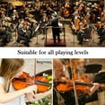 thumbnail image 4 of serony Violin Bow Lightweight Wear-resistant Practice Fiber Carbon Practice Tool Waterproof Violin Accessories Durable Standard Bows for Student Size 3/4, 4 of 8