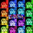 thumbnail image 2 of Christmas Color Changing Fairy String Lights 17 Feet 50 Led Twinkle Lights USB Operated Silver Wire Starry Lights with Remote and Adapter Firefly Lights for Room Party Wedding Indoor Decor (33 ft), 2 of 5