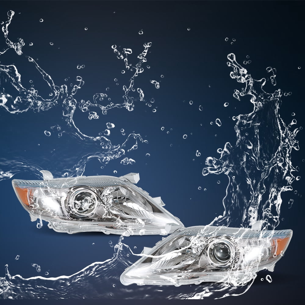 Headlights Replacement for 2010 2011 Toyota Camry SE Headlights Pair Left+Right Side(Passenger Driver Side)