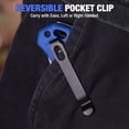 thumbnail image 2 of Mossy Oak Folding Pocket Knife with D2 Blade - Blue, 2 of 8