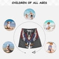 thumbnail image 6 of joogoo Kids Boys Swim Trunks Cool American Eagle Beach Board Shorts Drawstring Swimsuit Kid Teen XL, 6 of 6