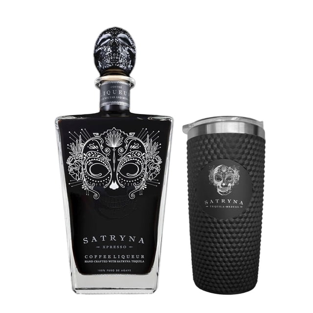 Licor de Tequila Satryna Café 750ml + Termo Satryna