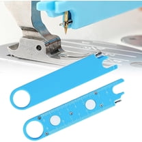 Automatic Needle Threader, Multifunctional Quick Threading Tool, Sewing Machine Accessory for Tailors, Crafters & Sewing Lovers(LR Blue 1 PCS)