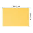 thumbnail image 2 of Glow in the Dark Paper, Self-Adhesive Sticker A4 (8.2 x 11.6inch) Orange Yellow for DIY, 2 of 5