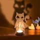 thumbnail image 2 of Decoraciones de Halloween Artesanías de Madera Al Aire Libre, Velas Fantasma, Sombras Fantasma, Decoraciones de Fiesta de Wansheng Aterradoras, Decoraciones de Casa Y Sala de Estar, 2 of 5