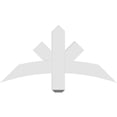 thumbnail image 4 of 36"W x 18"H x 2"D x 4"F, 12/12 Pitch, Alberta Architectural Grade PVC Gable Bracket, 4 of 8