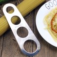 thumbnail image 4 of VALINK Stainless Steel Spaghetti Ruler Noodle Measuring Device Noodle Ruler 4 Hole Kitchen Noodle Tool, 4 of 6