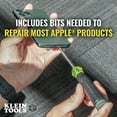 thumbnail image 2 of Klein Tools 32328 27-in-1 Multi-Bit Precision Screwdriver Set with Apple Bits, 2 of 5