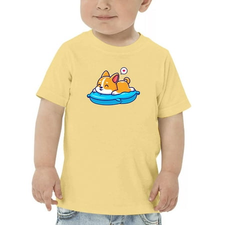 

Cute Corgi Sleeping On Pillow T-Shirt Toddler -Image by Shutterstock 2 Toddler