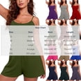 thumbnail image 3 of lcziwo Women's Summer Romper Adjustable Strap Athletic Workout Tennis Golf Rompers Hot Pink XXL, 3 of 7