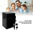 thumbnail image 4 of Money Bank, Piggy Bank Box Creative Metal  for Gift Red,Black,White,Blue, 4 of 7