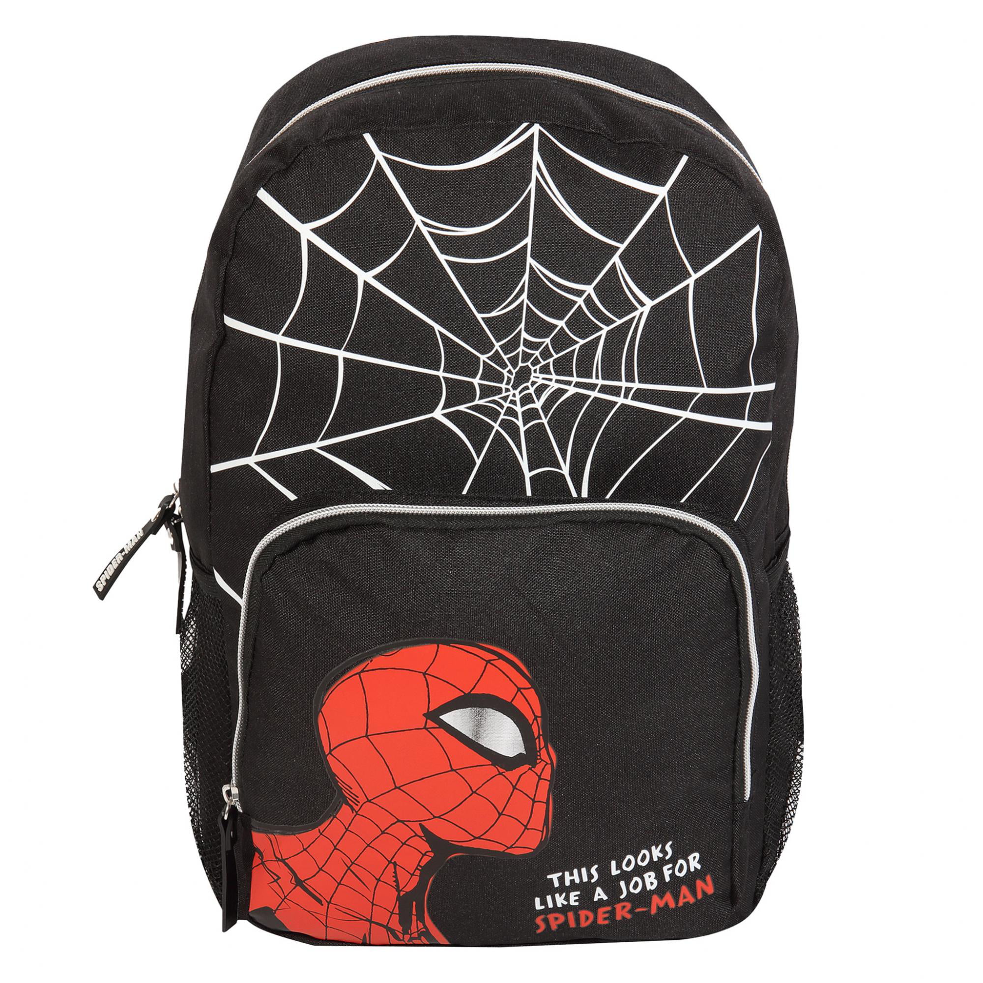 kids spiderman Drawstring bag Wipe Down Material 
