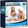thumbnail image 1 of Protector de colchón Utopia Bedding impermeable, tamaño doble, 1 of 8