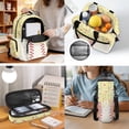 thumbnail image 5 of Bulopur Yellow Baseball Print Kids Backpack Set 4 Pcs Durable Waterproof Kids School Bag with Lunch Box, Pencil Case and Water Bottle Cover for Sport Theme Kids, 5 of 7