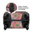 thumbnail image 4 of Lsque Color Flowers Printed Luggage Cover, Travel Luggage Protector,Scratch and Dirt Resistant, Fits 18-32 Inch Luggage - Medium, 4 of 9