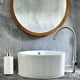 thumbnail image 4 of Jabonera de manos para baño y cocina, cilíndrica de resina veteada recargable, 4 of 5