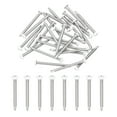 thumbnail image 1 of Uxcell 30Pcs M4.2x45mm White Thick Pan Head Self Tapping Screws for Metal, Silver, 1 of 6