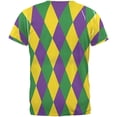 thumbnail image 2 of T-Shirt Adulte Costume Mardi Gras Jester, 2 of 2