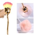 thumbnail image 3 of Removedor de polvo para uñas, cepillo suave de rosa rosa, cepillo para polvo acrílico para uñas, para limpieza de recortes de uñas, herramienta de cepillo de maquillaje Adepaton CPB-DE-LYY473-2, 3 of 5