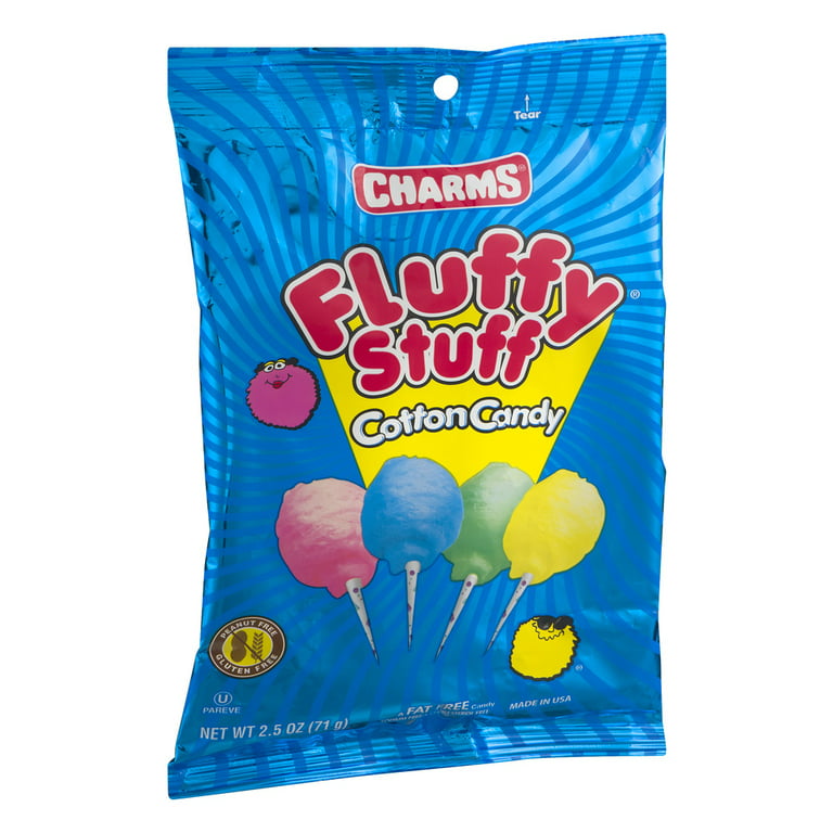 Charms Fluffy Stuff Cotton Candy 2.5 Oz